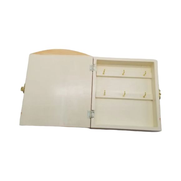 Nautical Anchor Wooden Key Holder Container Gone Sailing I'll Work Tomorrow - Picture 7 of 7